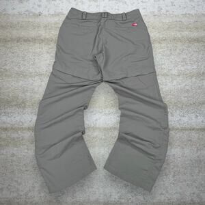 Vintage Y2K The North Face Hiking Pants Womens 8 Sage Green Light Weight Unzips